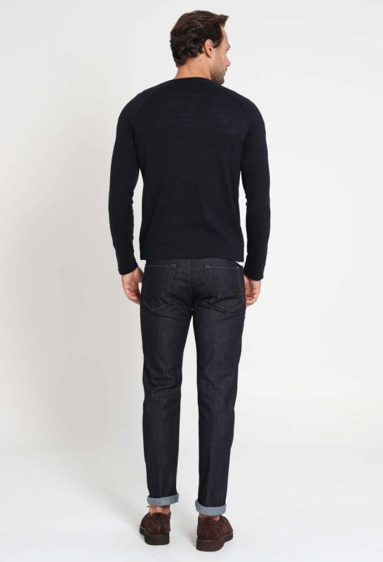 Tıano Mens Sweater Navy - 3