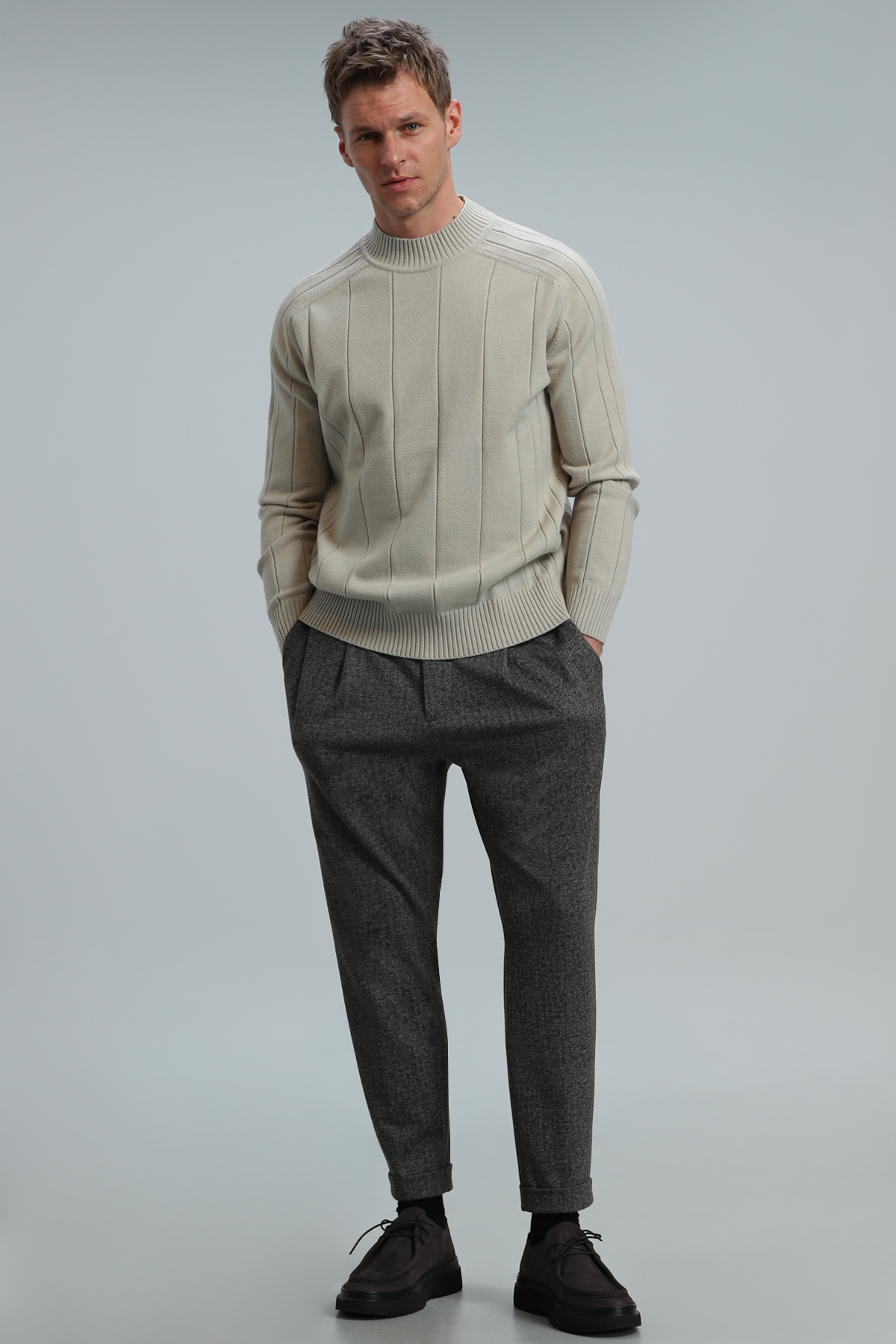 Time Full Fisher Men Sweater - Lufian