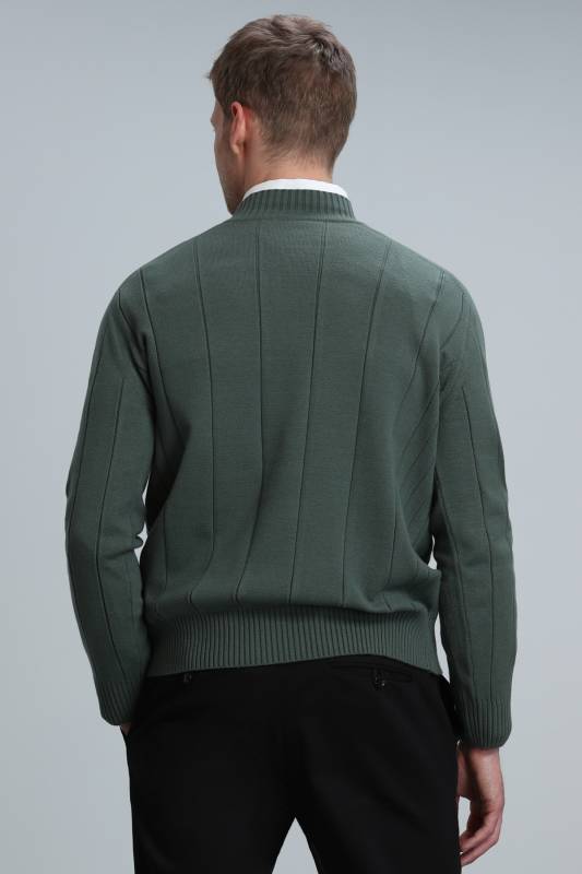 Tıme Full Fısher Men Sweater Nefty Green - 6