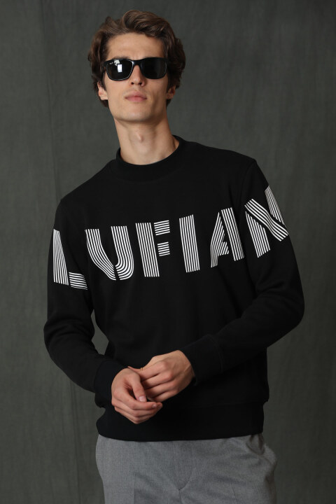 Todillo Male Sweatshirt Black - Lufian
