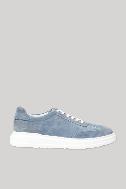 Toledo- Eg Mens Leather Sneaker Shoes Lıght Blue - 1