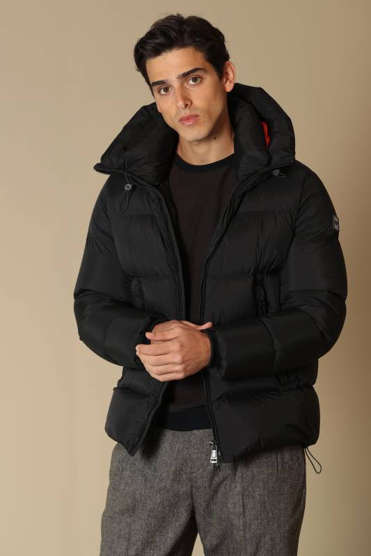 Tommy Goose Feather Male Coat Black - 5