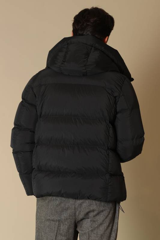 Tommy Goose Feather Male Coat Black - 6