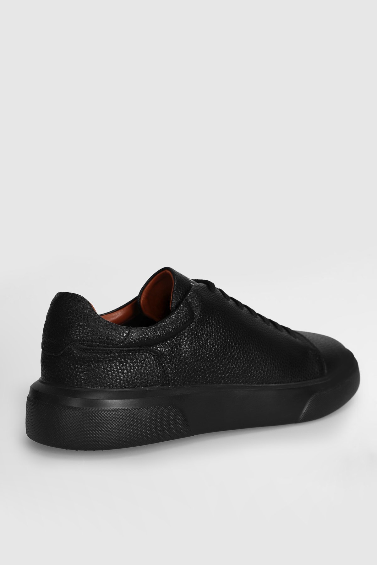 Tommy Men's Sneaker Shoes Black - LUFIAN
