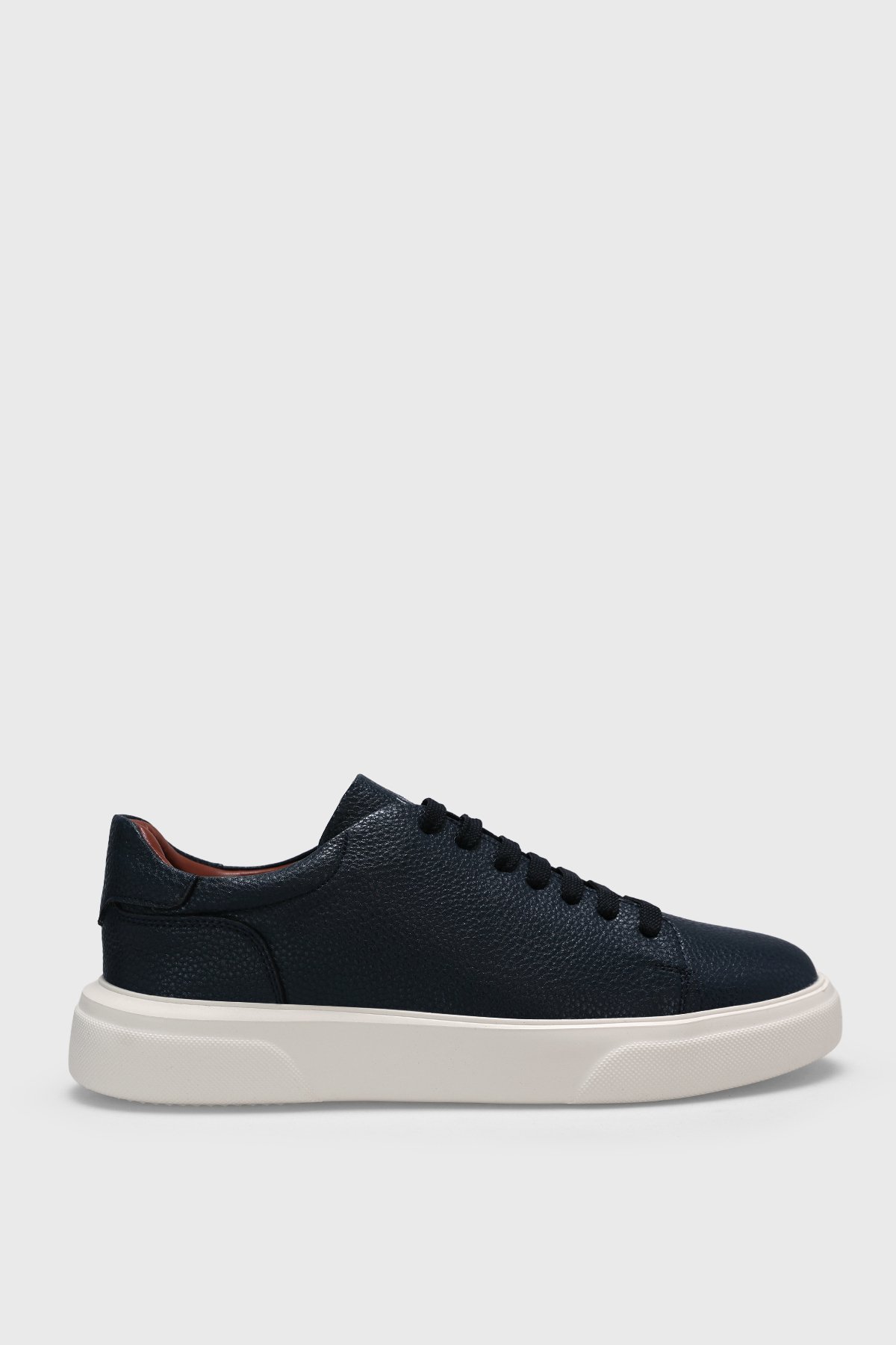 Tommy Mens Sneaker Shoes Navy - Lufian