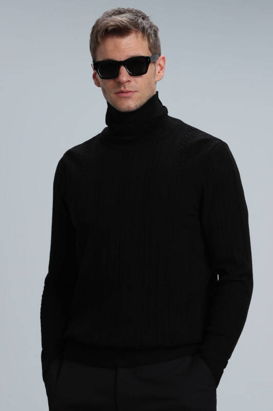 Tony Mens Sweater Black - 5