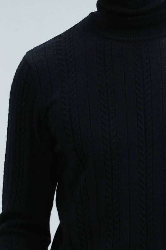 Tony Mens Sweater Navy - 3