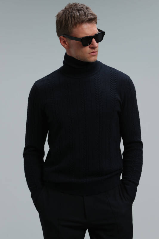 Tony Mens Sweater Navy - 5