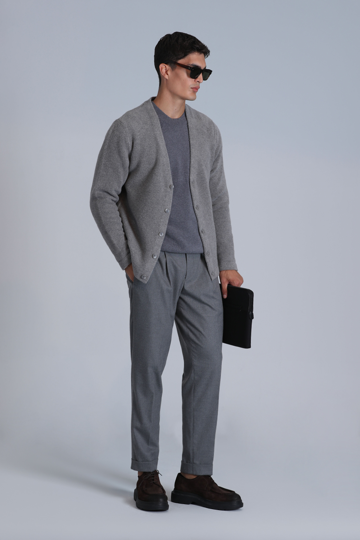 Toscano Male Cardigan Mınk - Lufian (1)