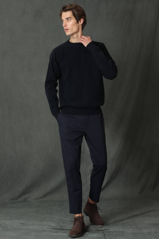 Tova Mens Sweater Navy - 2