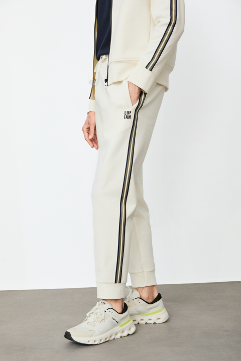 Male Tracksuit Six Off Whıte - LUFIAN