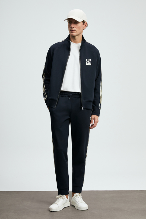 Male Tracksuit Six Navy - LUFIAN