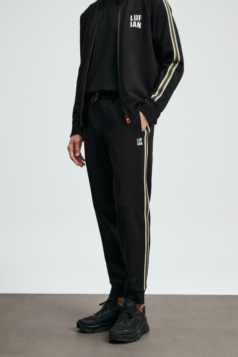Male Tracksuit Six Black - LUFIAN