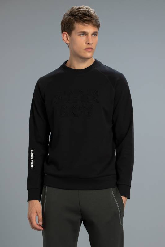 Uno Male Sweatshirt Black - 1