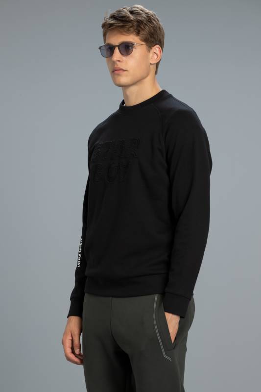 Uno Male Sweatshirt Black - 2