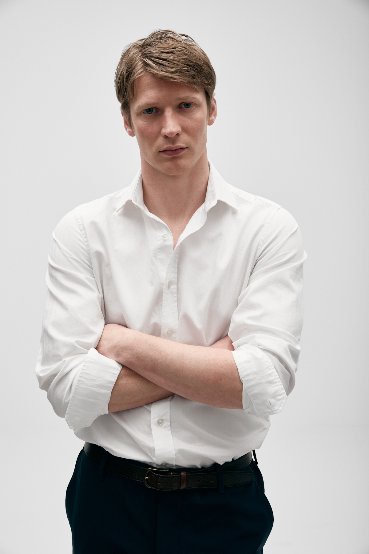 Veler Men's Basic Shirt Regular Fit White - LUFIAN