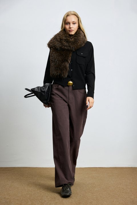 Modern Fit Brown - LUFIAN