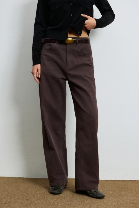 Modern Fit Brown - LUFIAN