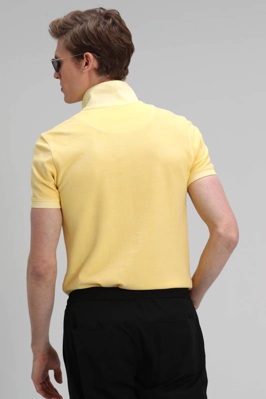 Vernon Sports Polo Mens T - Shirt Yellow - 6