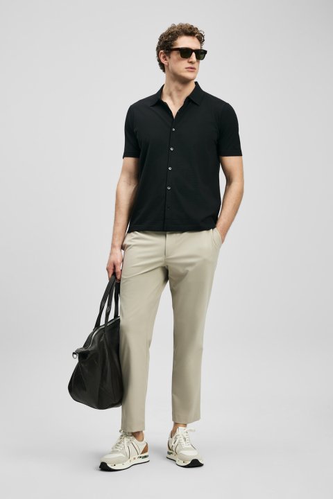 Vıctor Men's Modal Blend Sweater Black - LUFIAN (1)