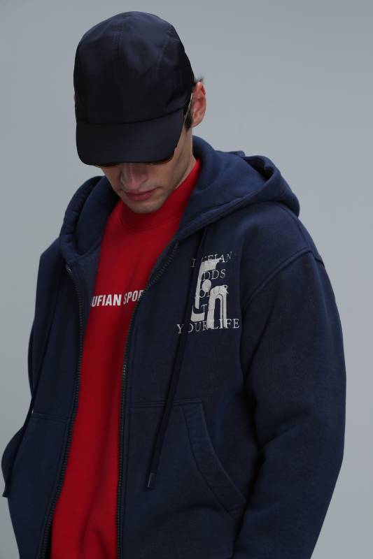 Vıctor Tracksuit Top Navy - 1