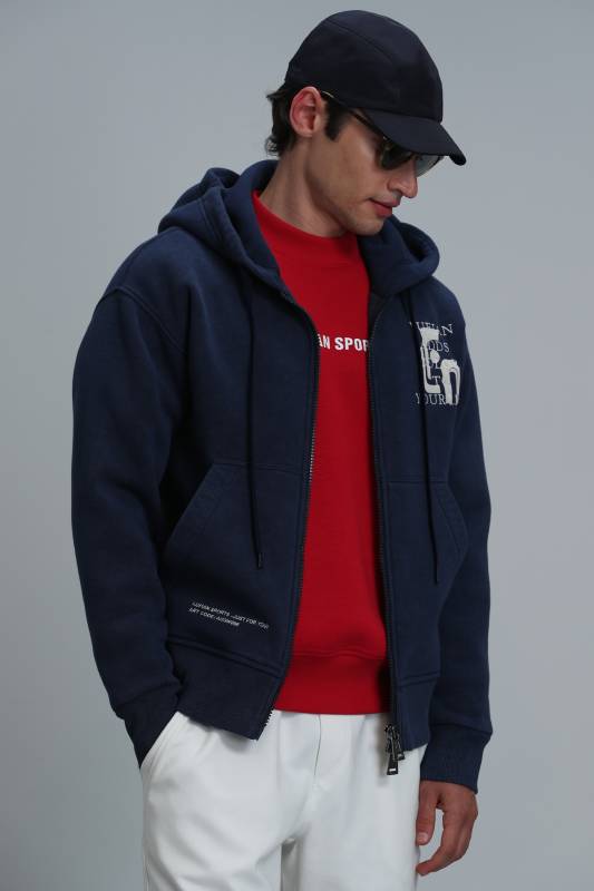 Vıctor Tracksuit Top Navy - 4