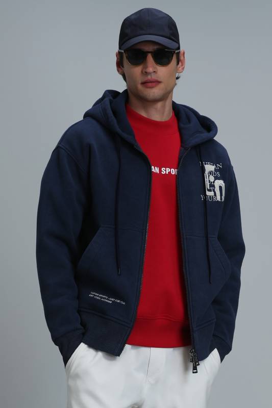 Vıctor Tracksuit Top Navy - 5