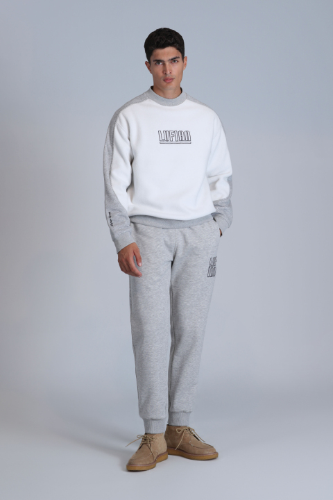 Vıler Male Sweatshirt Whıte - Lufian (1)