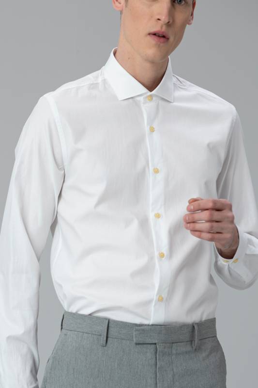 Wander Mens Smart Shirt Slım Fıt Whıte - 2