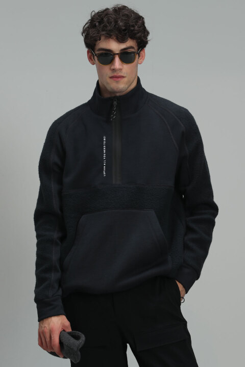 Wanted Male Sweatshirt Anthracıte - Lufian