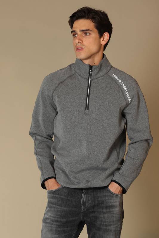 Wıse Male Sweatshirt Grey - 2