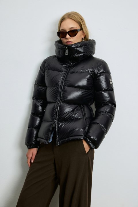 Women's Down Jacket Black - LUFIAN