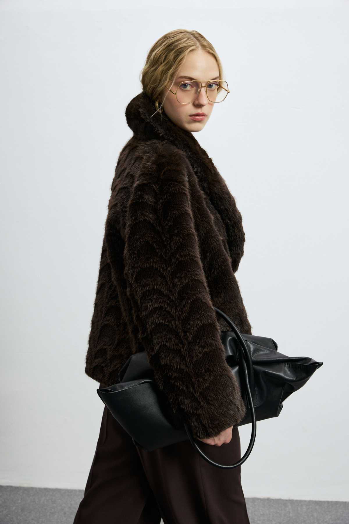 Women's Outerwear Brown - LUFIAN