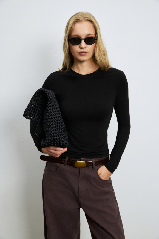 Women's T- Shırt Black