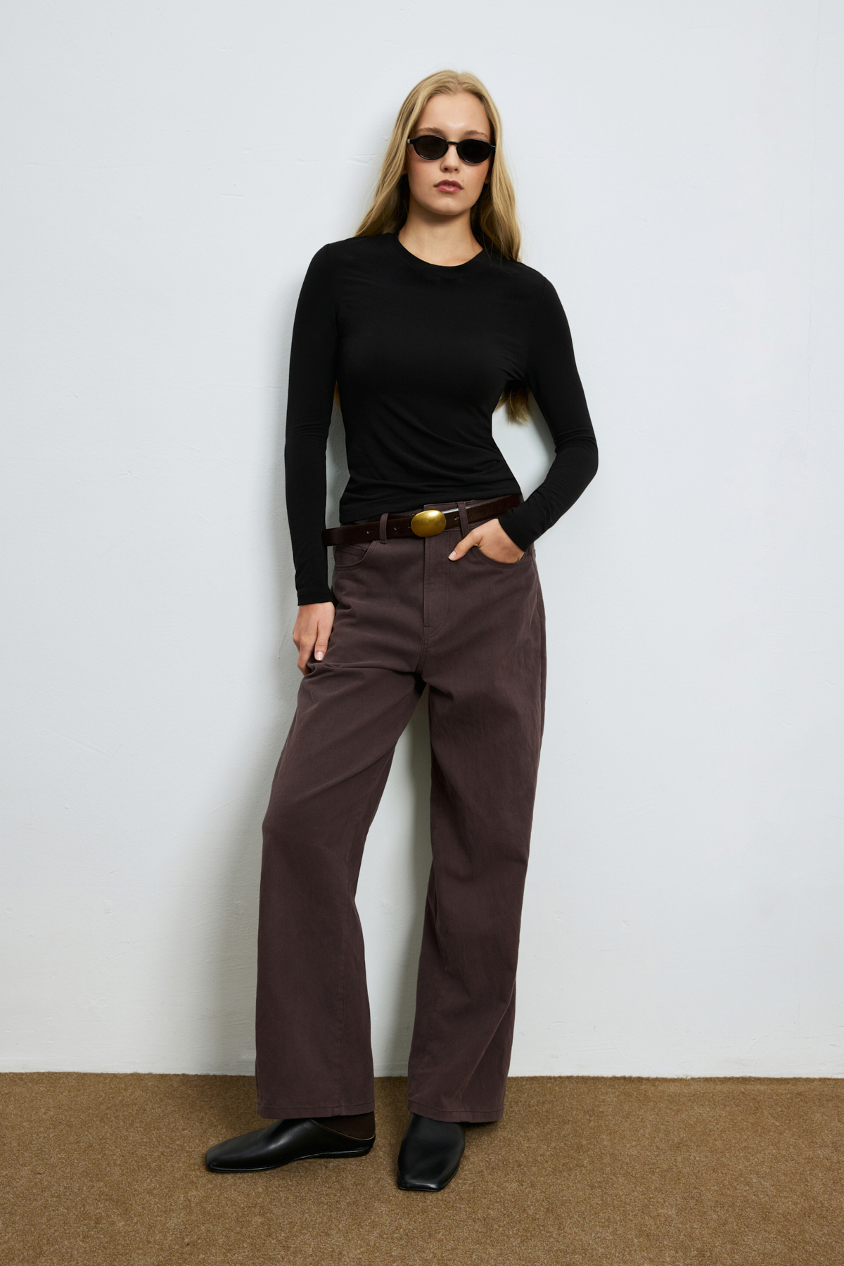 Women's T- Shırt Black - LUFIAN
