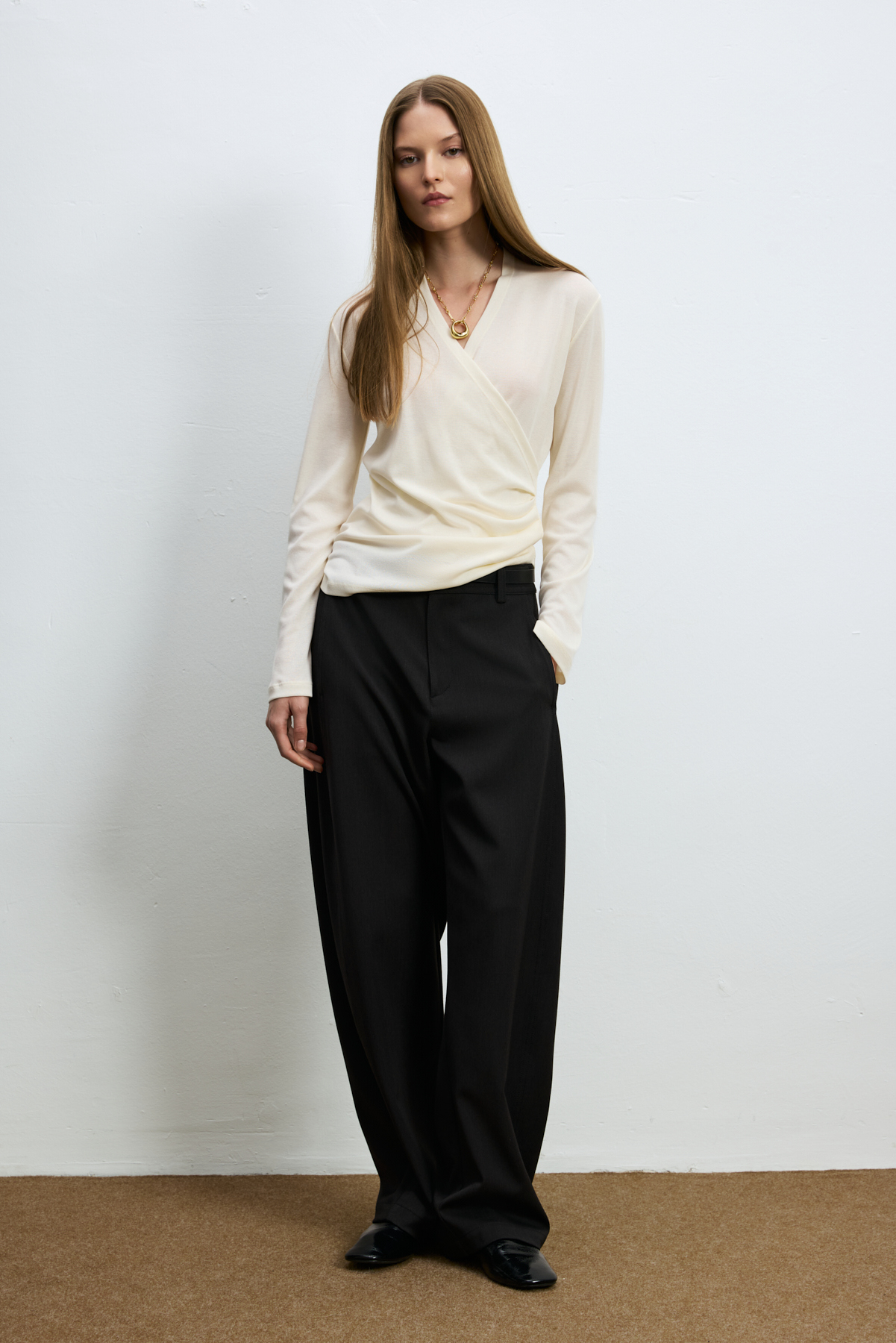 Women's T- Shırt Ecru - LUFIAN