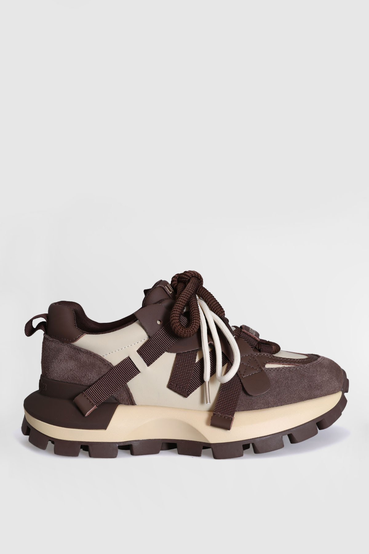 Yoko Women's Sneaker Shoes Brown - LUFIAN