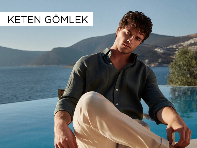 Erkek Keten Gömlek Kombin Önerileri
