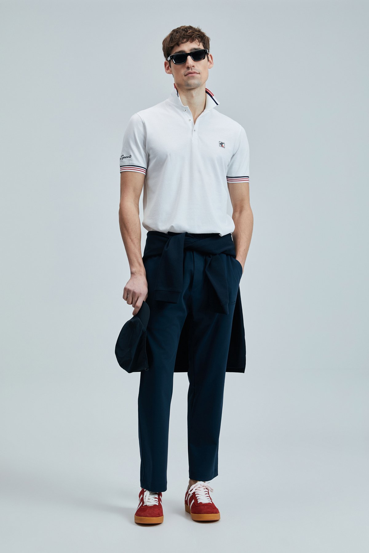 Eros Smart Erkek Polo Tişört Beyaz - Lufian