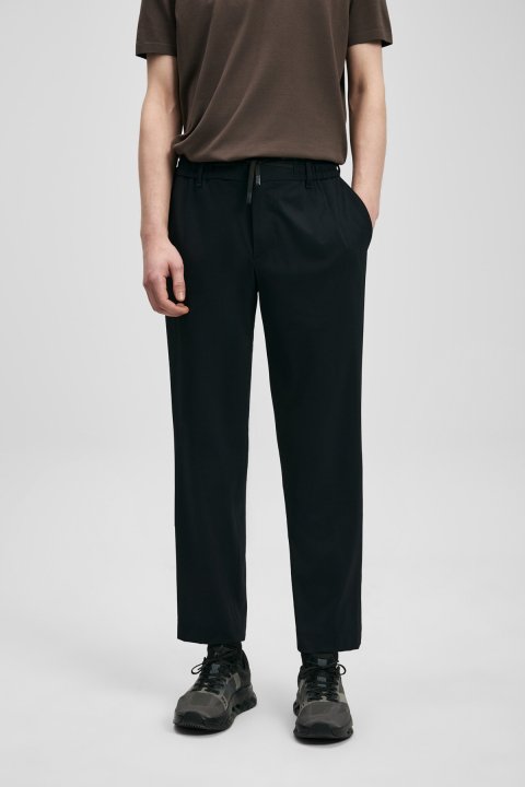 Evrıc Smart Erkek Chino Pantolon Slim Fit Siyah - Lufian (1)
