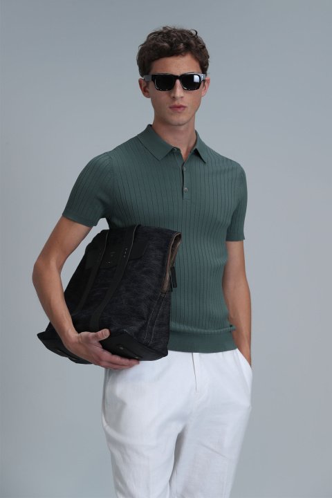 Eze Erkek Kazak Duman Yeşili - Lufian