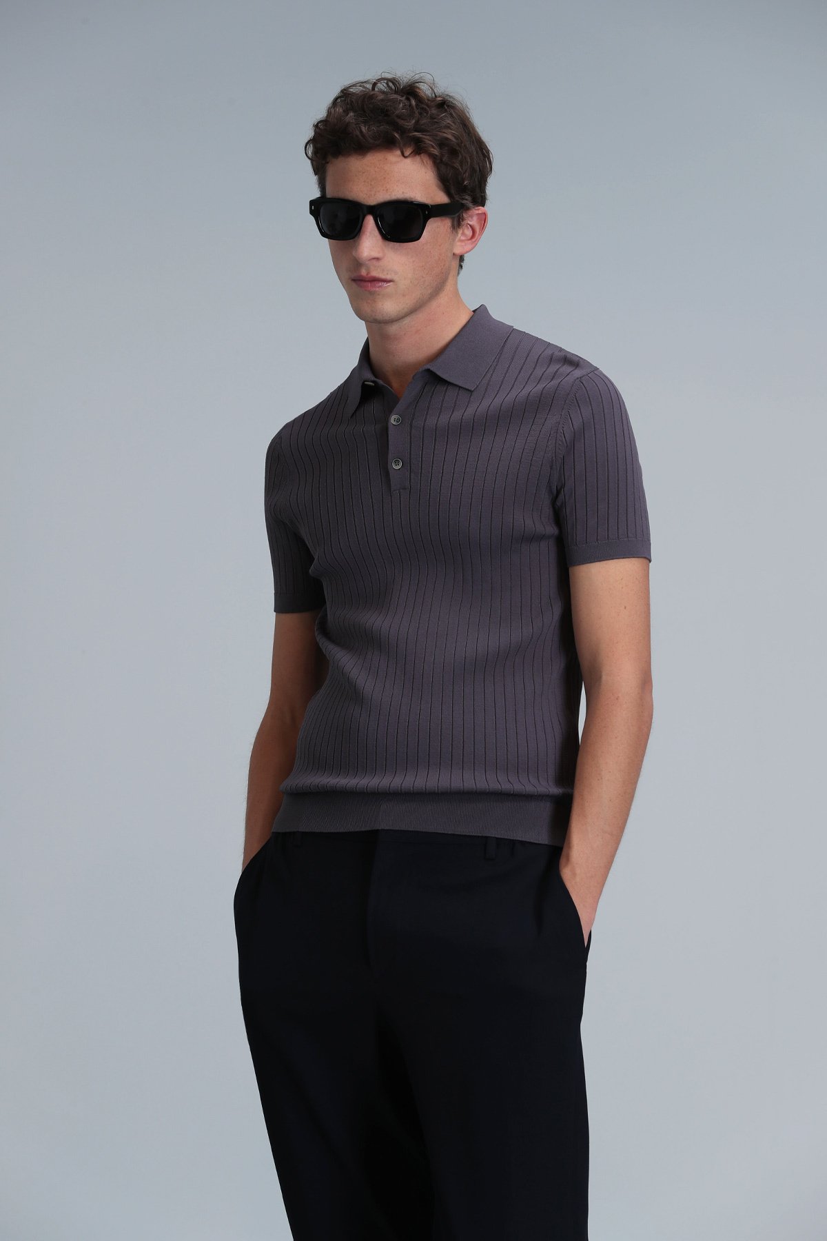 Eze Erkek Kazak Mürdüm - Lufian