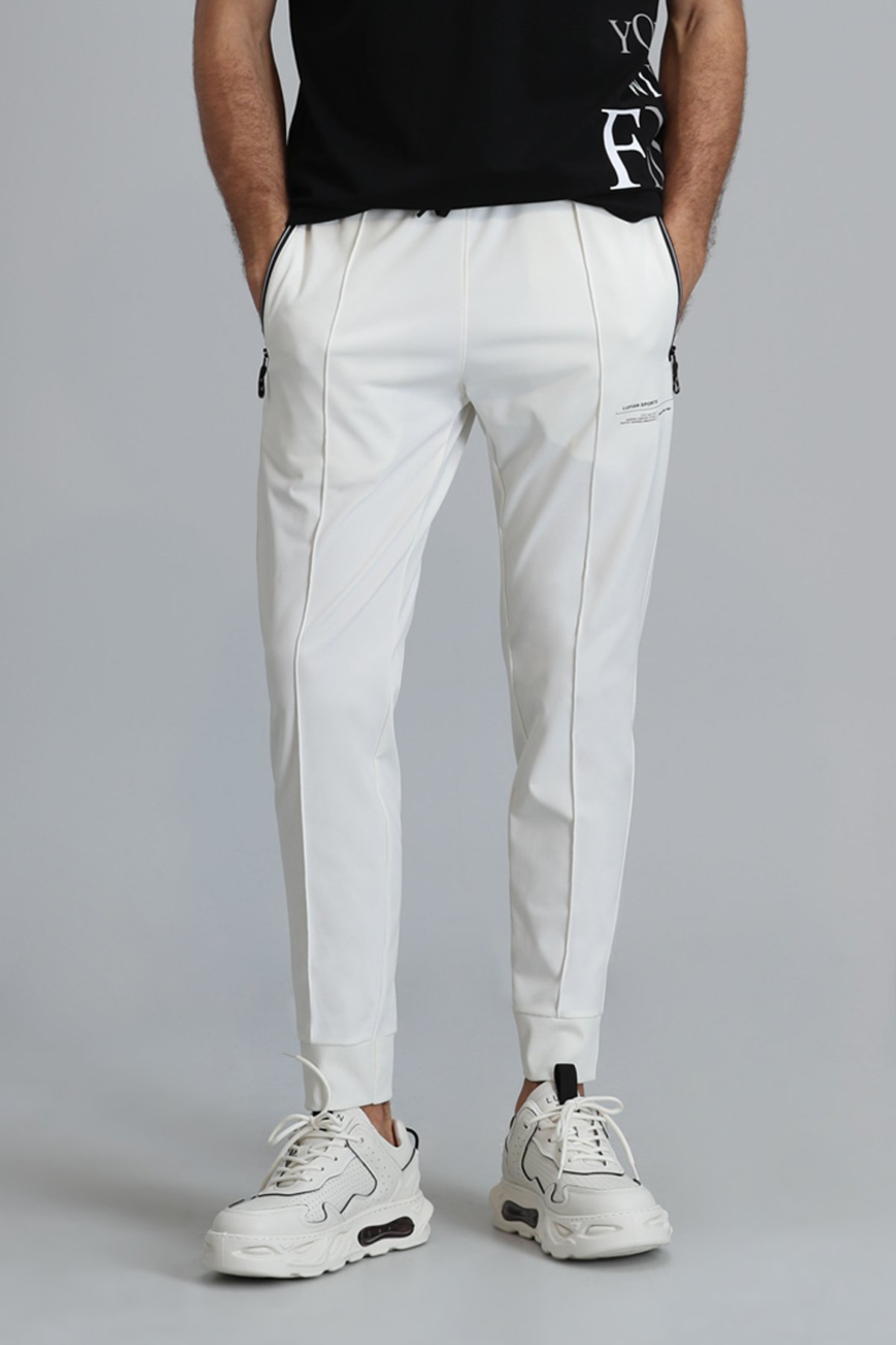 Fast Erkek Eşofman Altı Kırık Beyaz - Lufian (1)