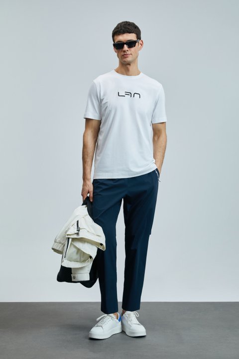 Fırst Men's Sweatpants Navy Blue - Lufian