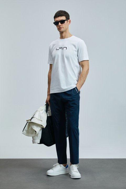 Fırst Men's Sweatpants Navy Blue - Lufian (1)