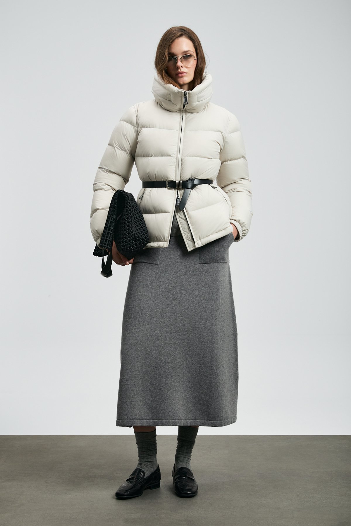 Kaztüyü Woman Coat Ecru - Lufian (1)