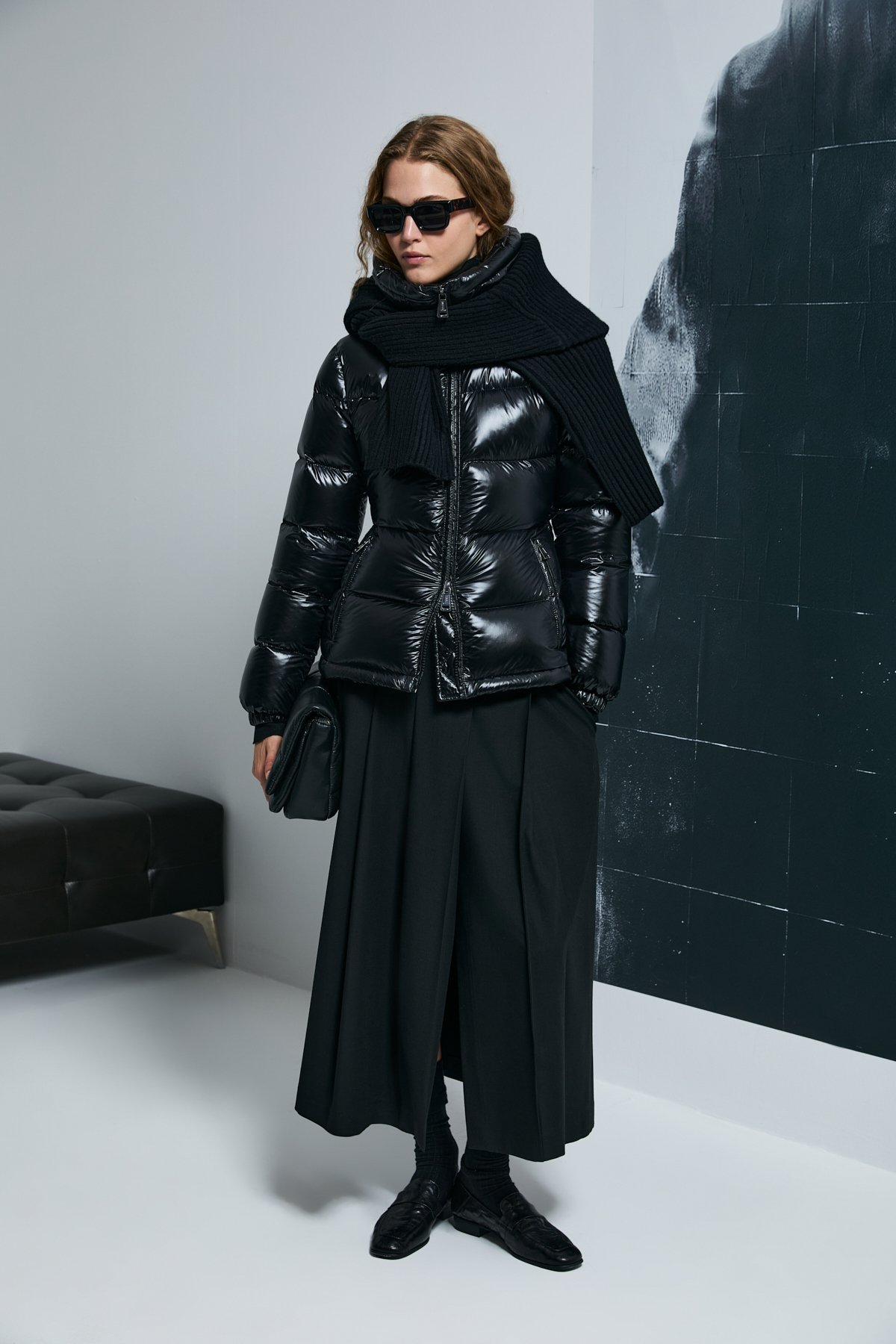 Kaztüyü Woman Coat Black - Lufian (1)