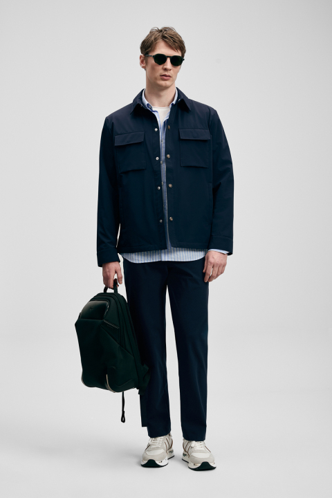 Flex Erkek Gömlek Ceket Lacivert - Lufian (1)