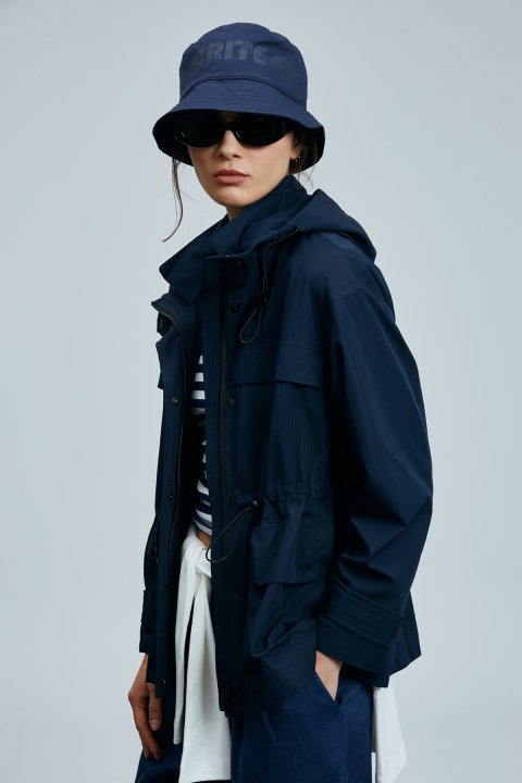 Focus Women's Outerwear Navy Blue - LUFIAN (1)