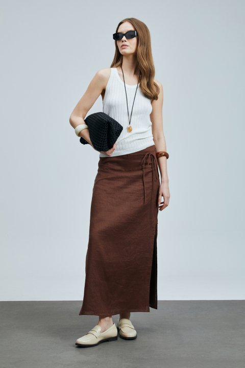 Fors Kadın Rayon Kazak Beyaz - Lufian (1)